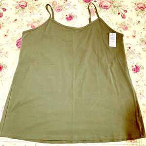 NWT Army Green Torrid Camisole Size 4